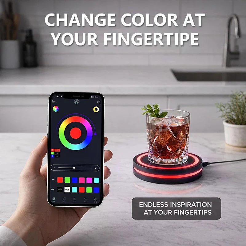 Lezano-Smart Coaster Cocktail Maker